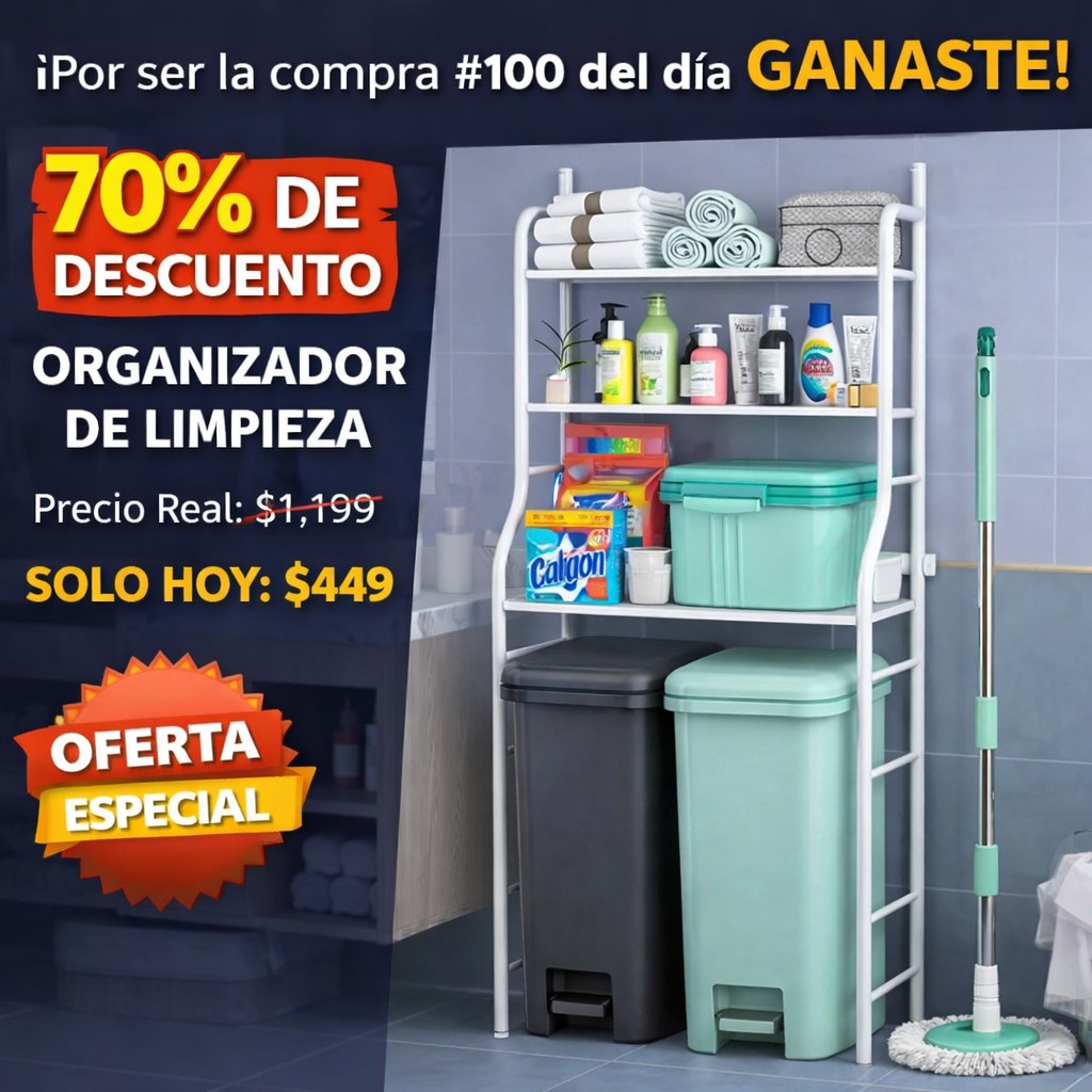 Mueble Ordenador de Productos de Limpieza