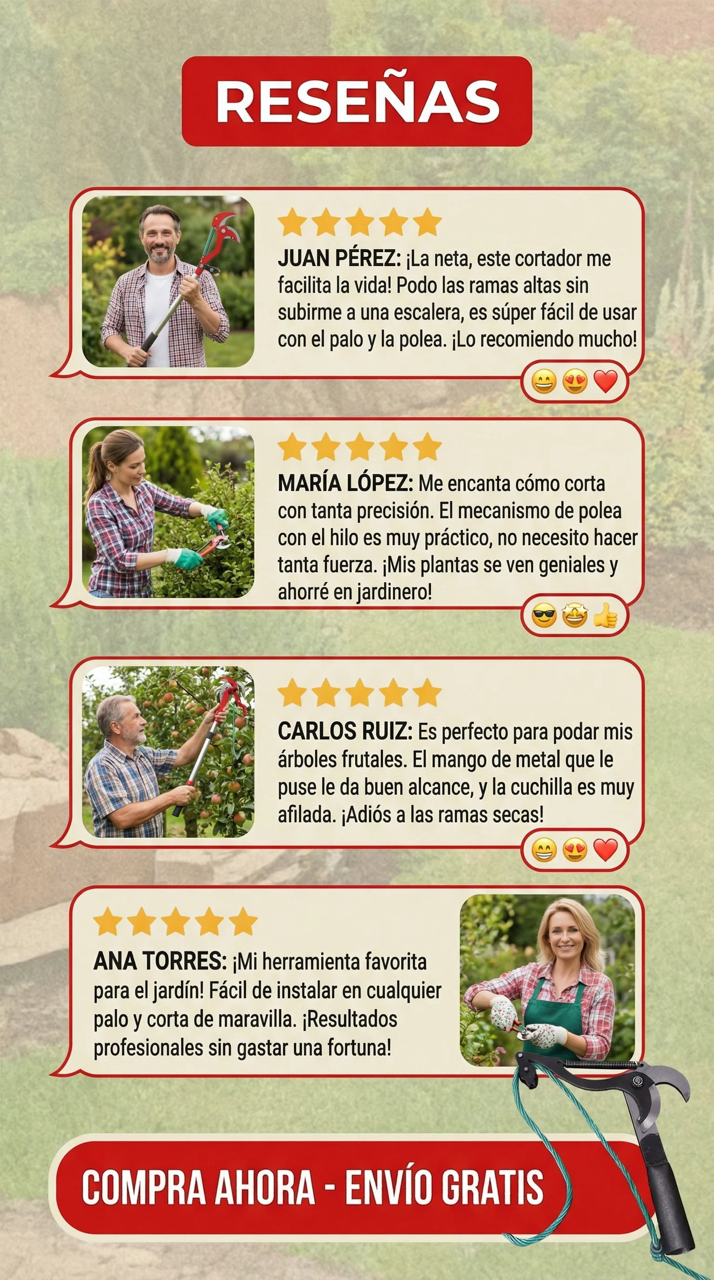 Podamax™ - Tijera Podadora Multiuso