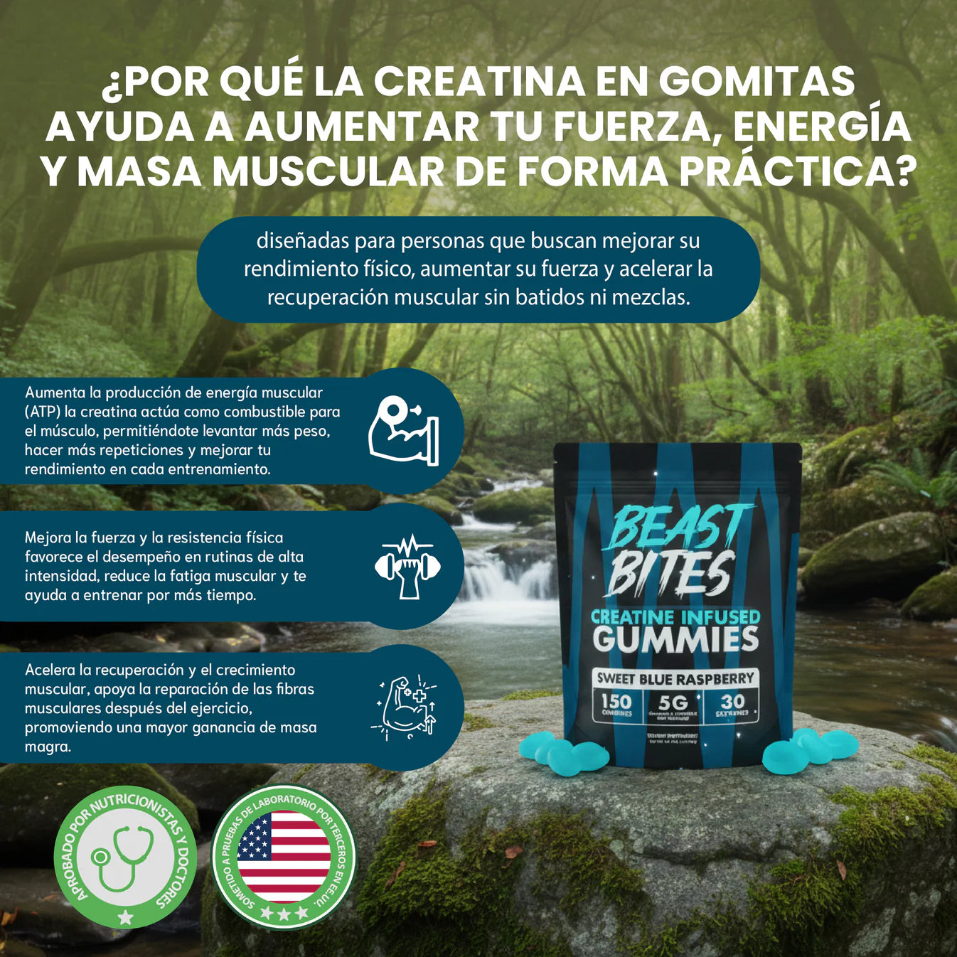 Beast Bites - Gomitas de Creatina