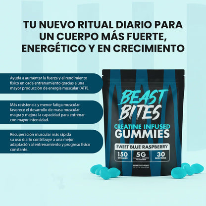 Beast Bites - Gomitas de Creatina