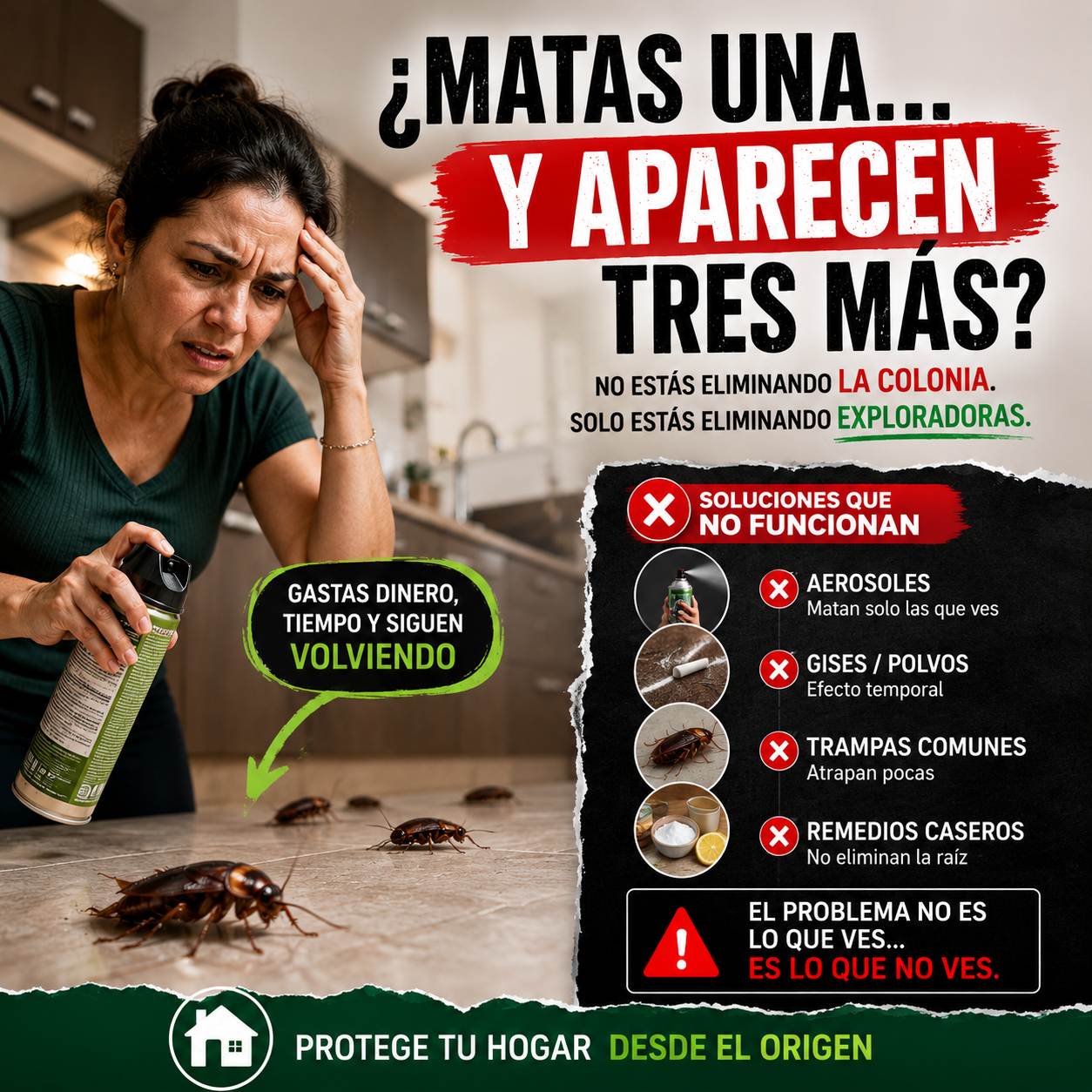 CucaKill Pro | Trampa Exterminadora De Cucarachas