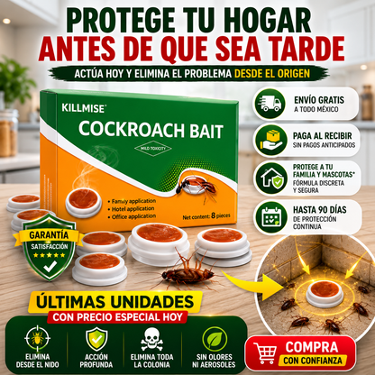 CucaKill Pro | Trampa Exterminadora De Cucarachas