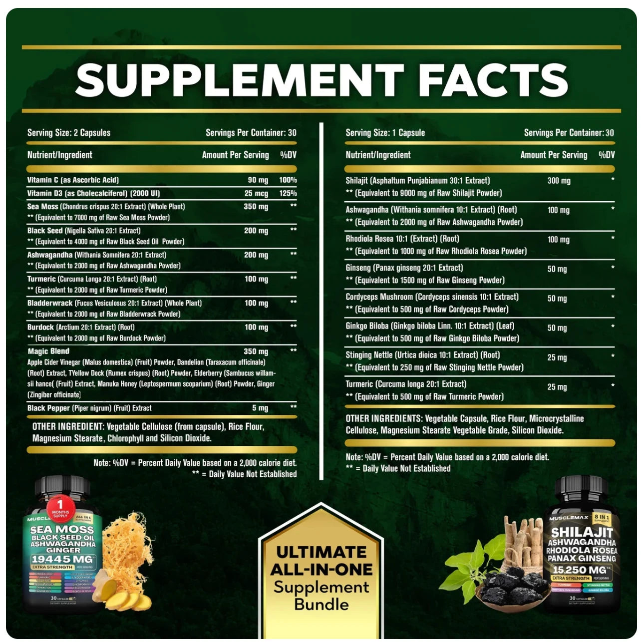 MuscleMax - Suplemento 20 en 1