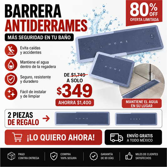 Upsell - Ducha HidroMasaje - Set de Tapetes Antiderrapantes