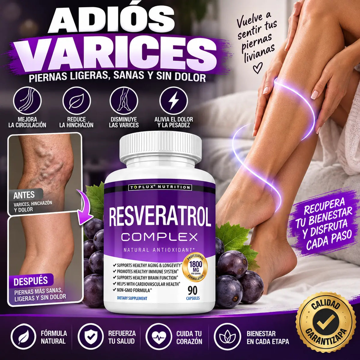 ResveraMax- Formula Potenciadora masculina