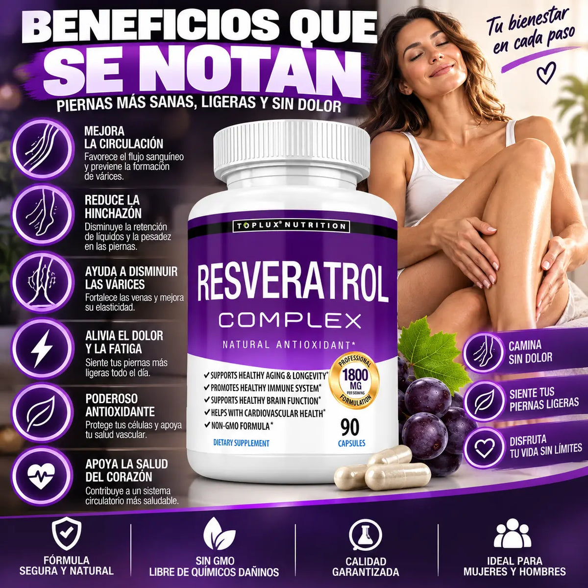 ResveraMax- Formula Potenciadora masculina