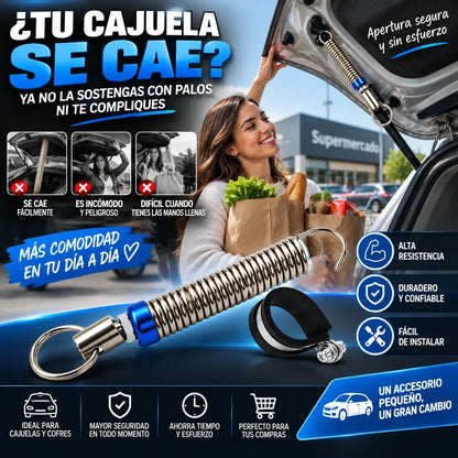 ResortePlus- Resorte para cajuela elastico