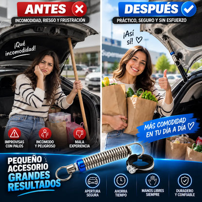 ResortePlus- Resorte para cajuela elastico