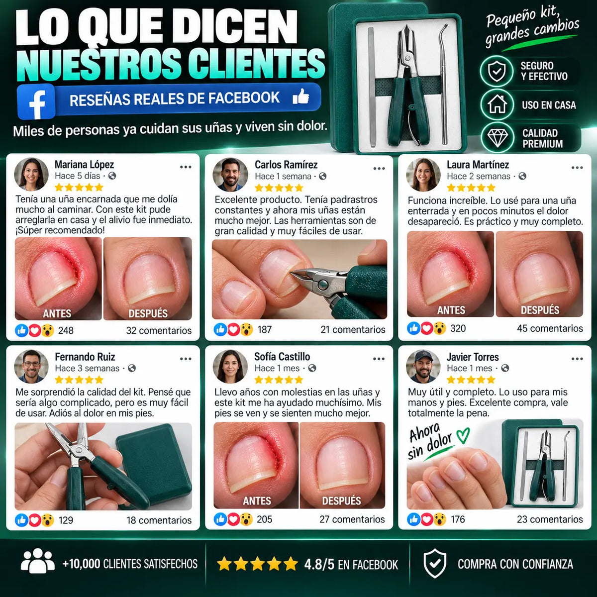 PediKit- Kit de Uñas Enterradas Viral 🦶🏼