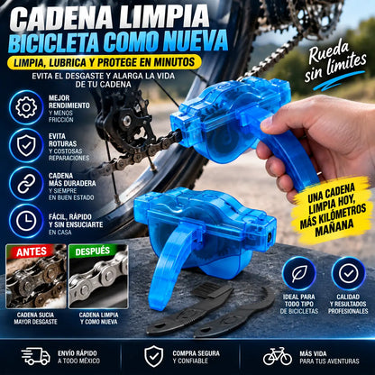 CadenaClean- Limpiador De Cadena Para Bicicleta