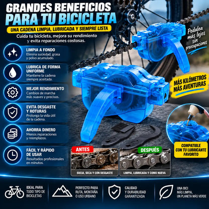 CadenaClean- Limpiador De Cadena Para Bicicleta