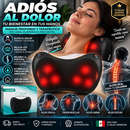 VerteBrax - Almohada Masajeadora para dolores