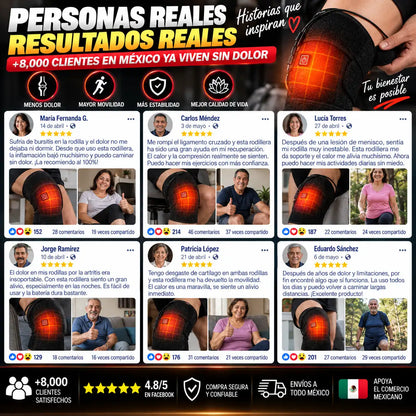 RodiMax - Rodillera ortopédica termica masajeadora