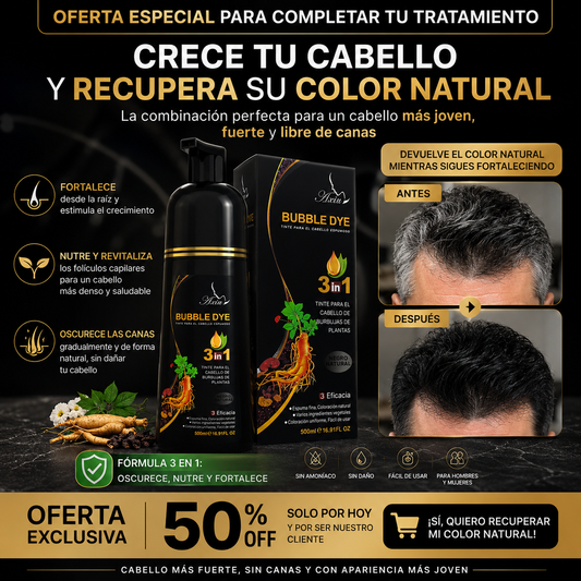 Tinte Eliminador de Canas