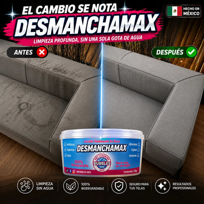 DesmanchaMax - Cera Removedora de Manchas y Suciedad