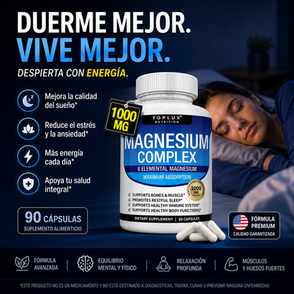 CalmaMag - Magnesio 8 en 1