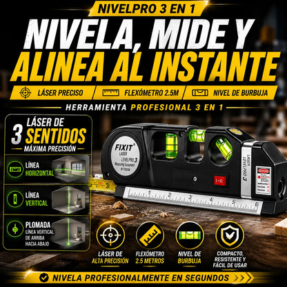 NivelaPRO - Laser Nivelador y Flexometro 📏