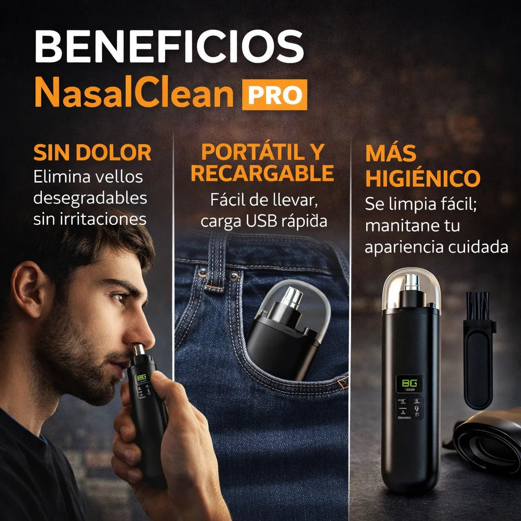 VelloCero™ Depilador de nariz