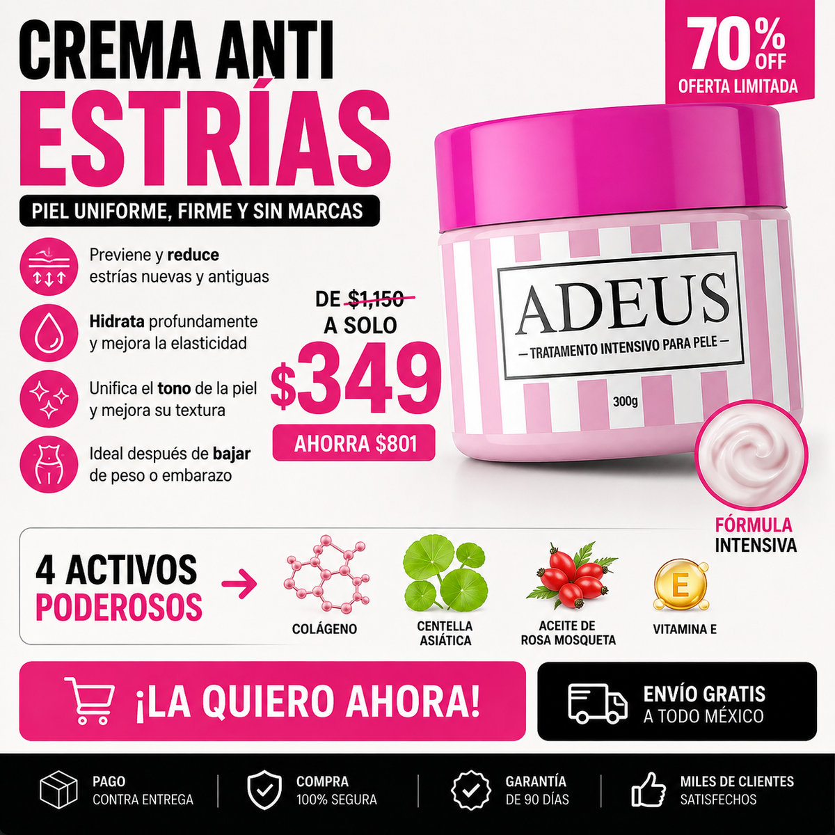 Upsell - Keto - Crema Adeus Reafirmante