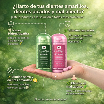 Kit Pastillas Dentales "Caries + Sarro" 🦷
