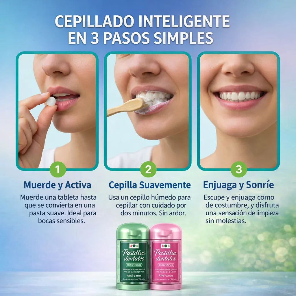 Kit Pastillas Dentales "Caries + Sarro" 🦷
