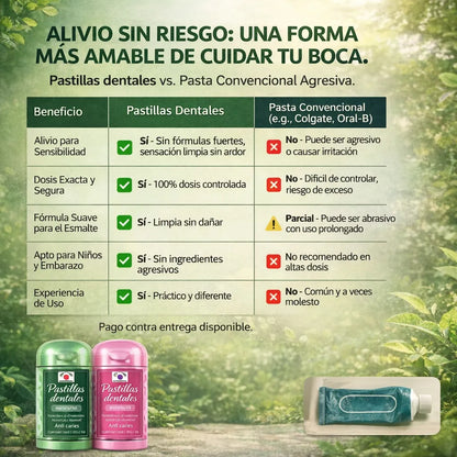 Kit Pastillas Dentales "Caries + Sarro" 🦷