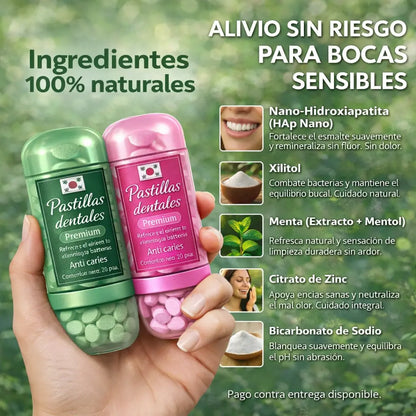 Kit Pastillas Dentales "Caries + Sarro" 🦷