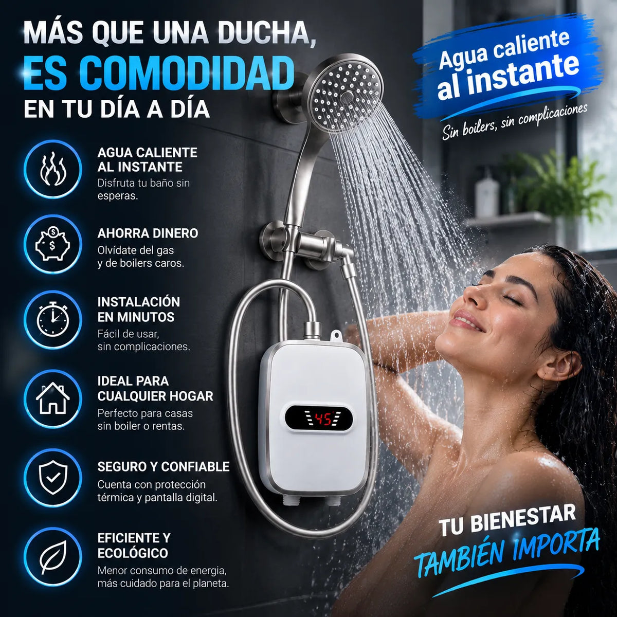 Calenton- Calentador de agua electrico