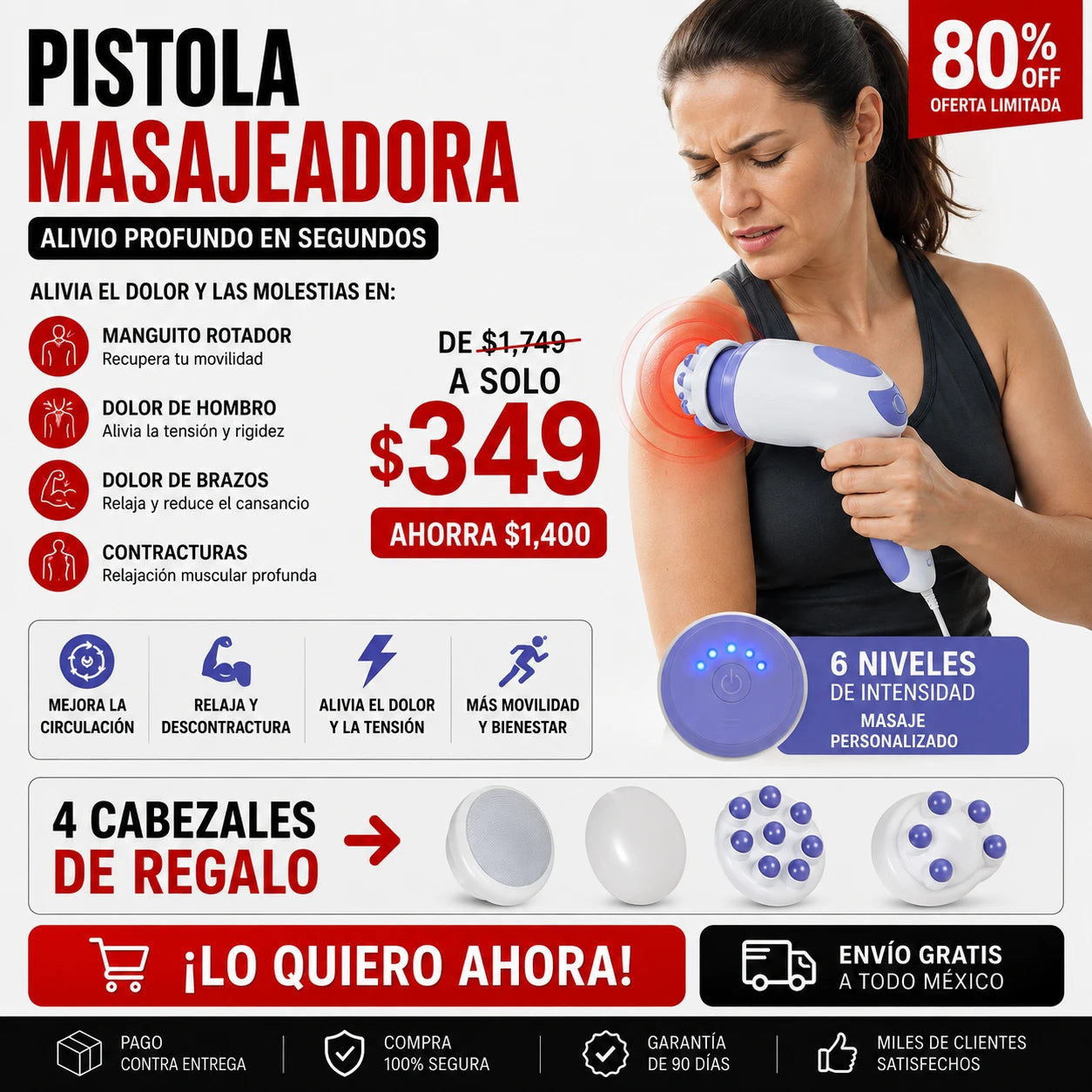 Upsell - Masajeador (Hombrera)