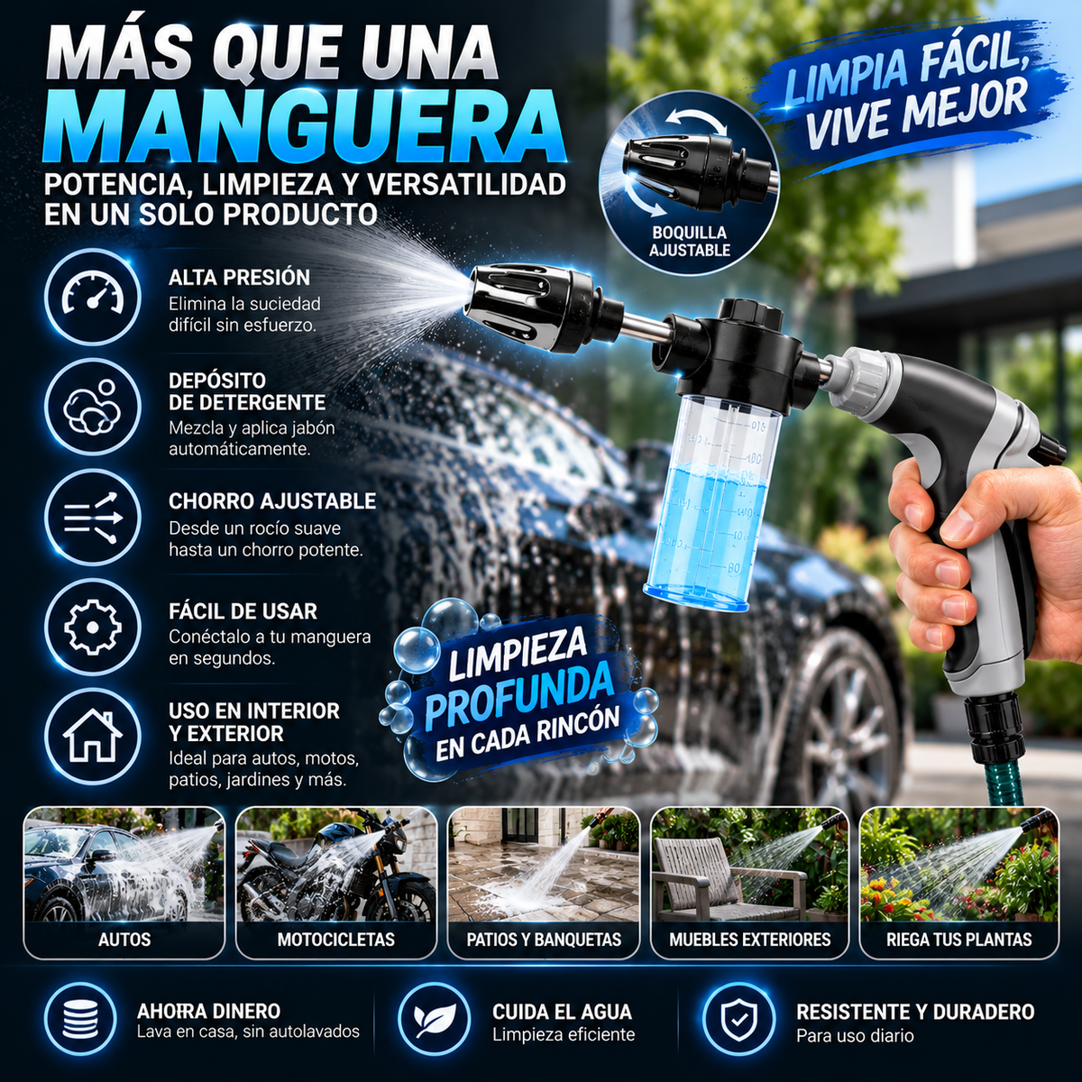 HidroWash - HidroLavadora de alta presión