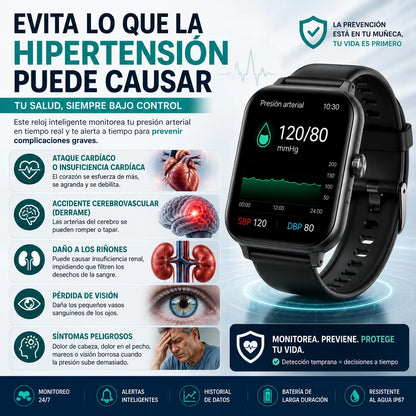 WatchPro - El Reloj que Cuida tu Ritmo Cardiaco 🫀