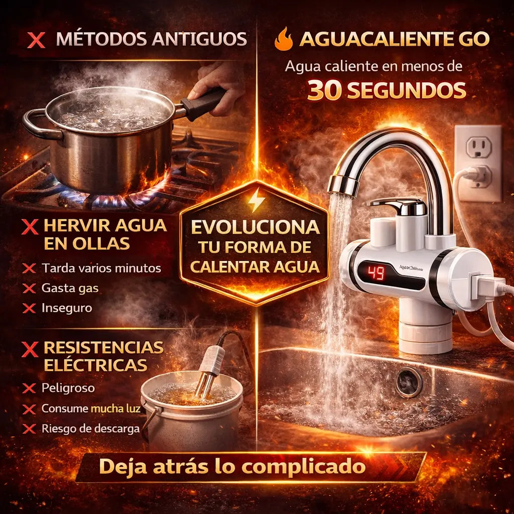 AguaCaliente - Calentador de agua eléctrico 🔥