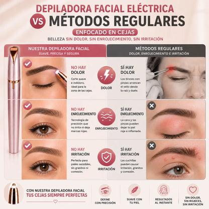 RoseSkin - Depiladora Facial Precisa sin Dolor