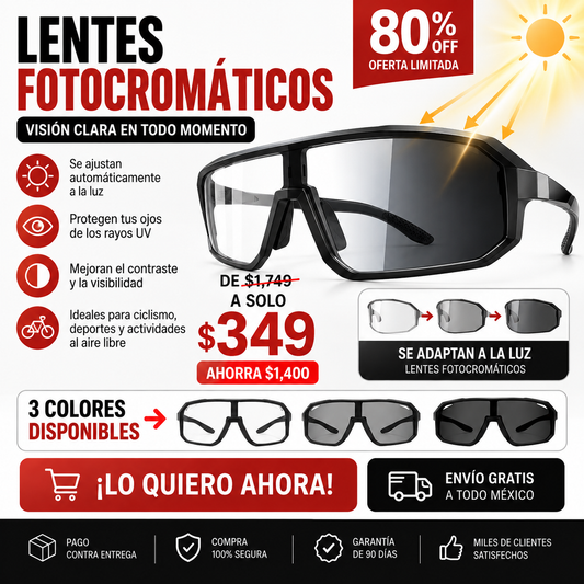 Upsell - Kit Limpiador Cadena Bici - Lentes De Sol Fotocromaticos Biker