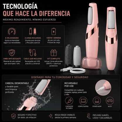 PediSoft - Removedor Callos, Piel muerta y Hiperqueratosis