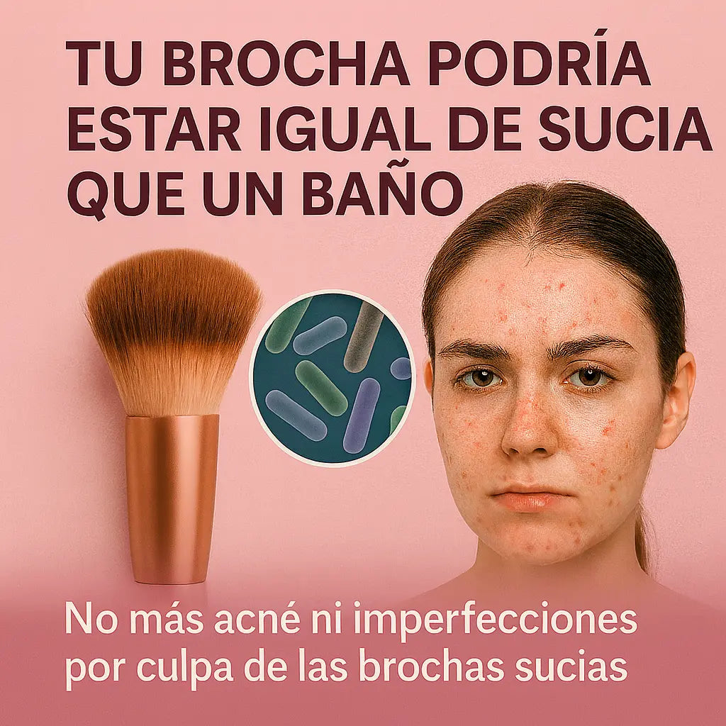 Limpiador de brochas eléctrico - Recupera tu piel bonita y olvídate de las imperfecciones