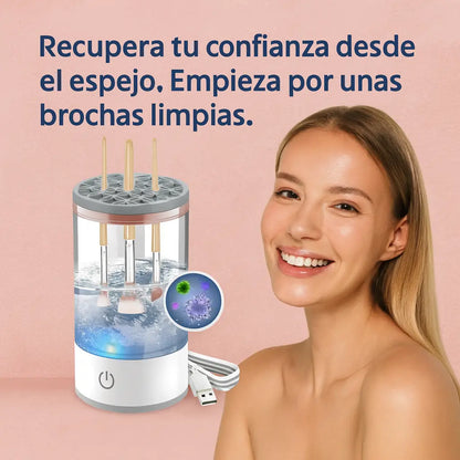 Limpiador de brochas eléctrico - Recupera tu piel bonita y olvídate de las imperfecciones