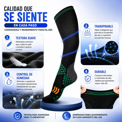 VenaFlow™ - Medias de Compresión Neuropatía, Várices, Piernas Hinchadas