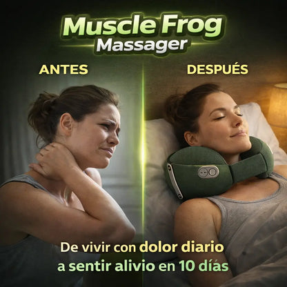 Muscle Frog - Masajeador Siática, Espalda y Cuello ♨️