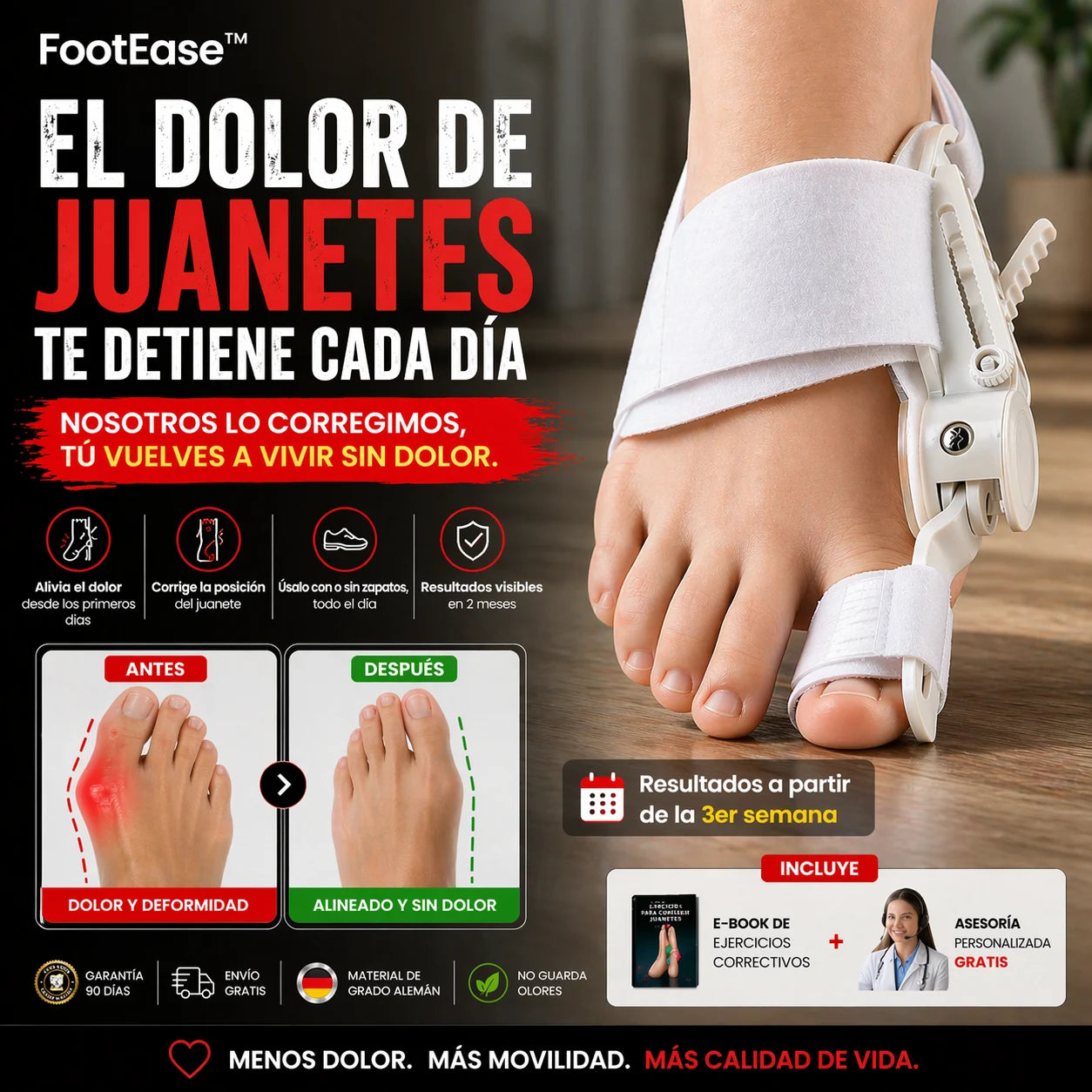 FootEasy™ Corrector de Juanetes