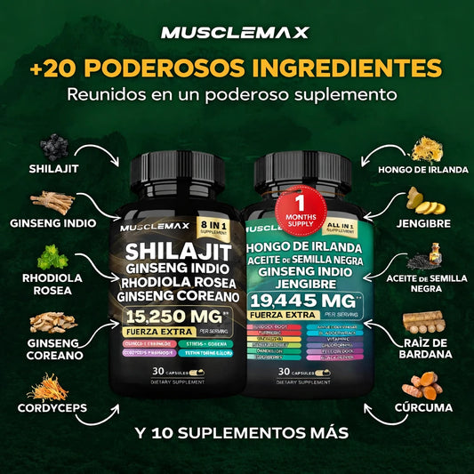 MuscleMax - Suplemento 20 en 1