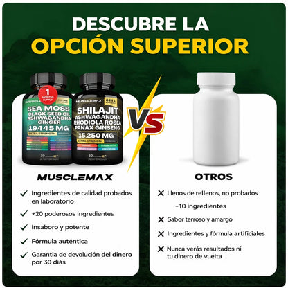 MuscleMax - Suplemento 20 en 1