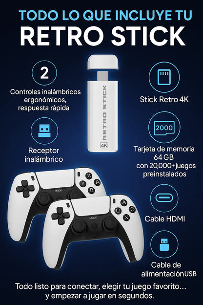 PlayRetro - Consola con +20mil Juegos Retro