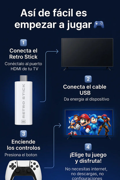 PlayRetro - Consola con +20mil Juegos Retro