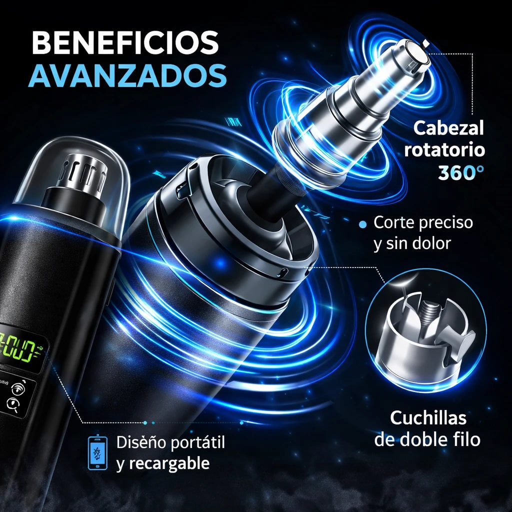 VelloCero™ Depilador de nariz