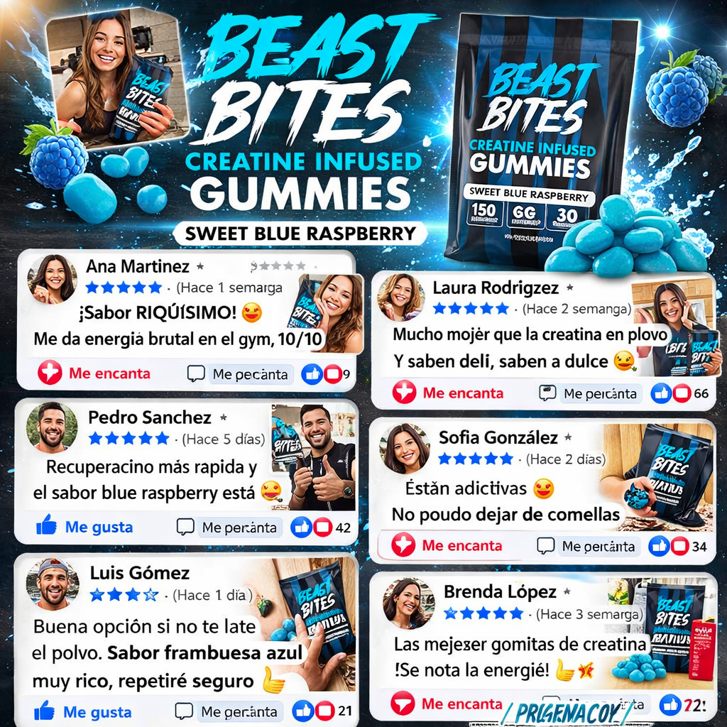Beast Bites - Gomitas de Creatina