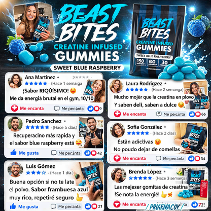 Beast Bites - Gomitas de Creatina