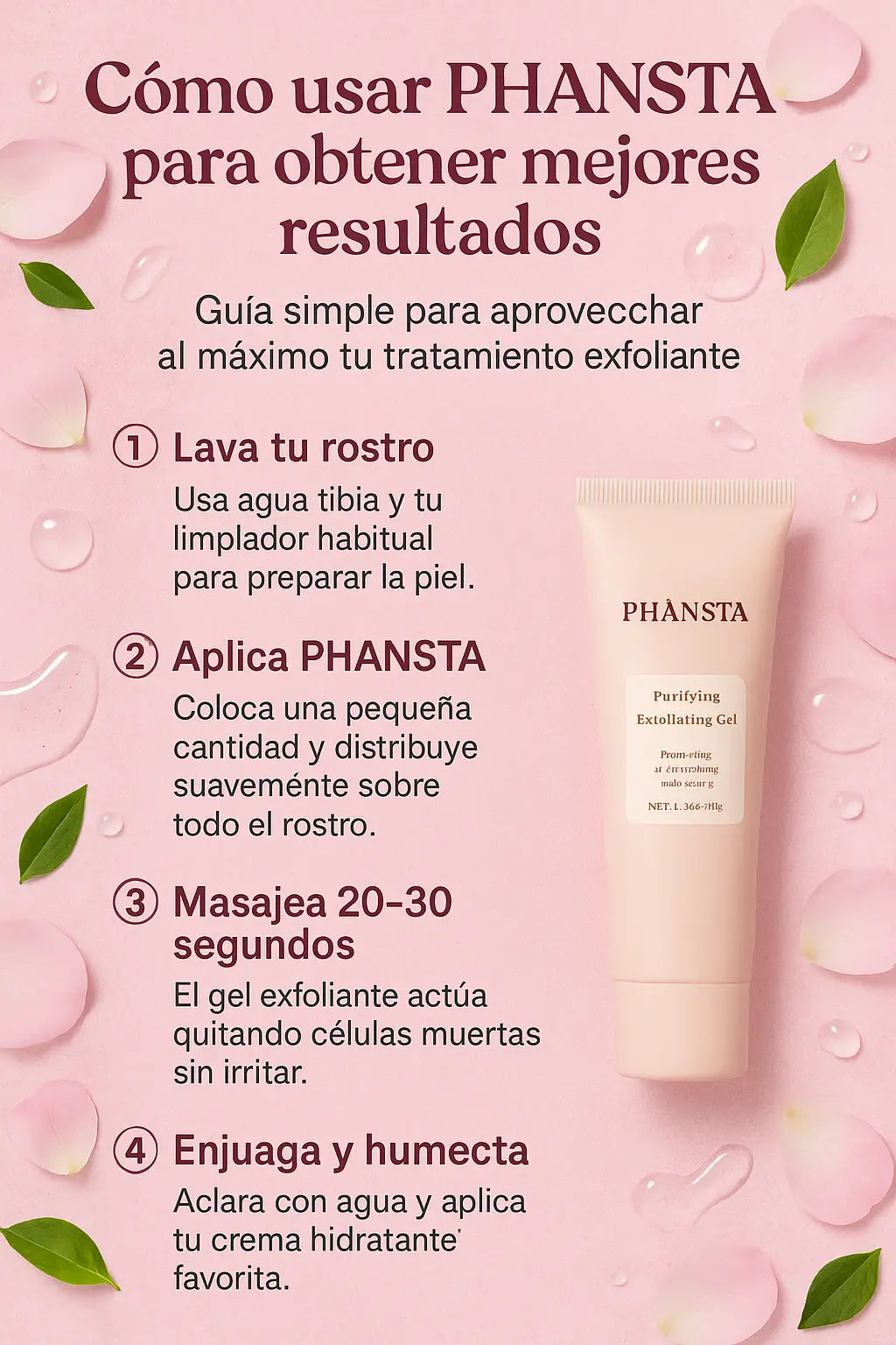 DermaClear Pro – Gel Exfoliante Aclarador de Piel