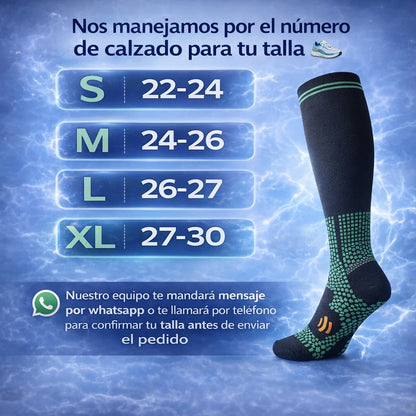 VenaFlow™ - Medias de Compresión para Neuropatía y Várices 2 X 1