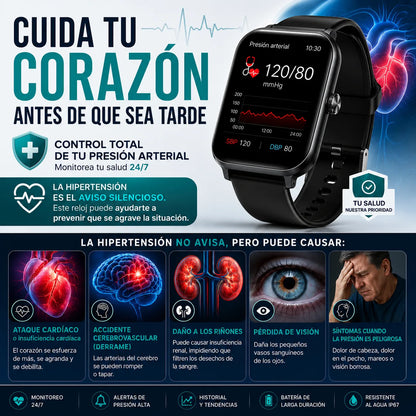 WatchPro - El Reloj que Cuida tu Ritmo Cardiaco 🫀